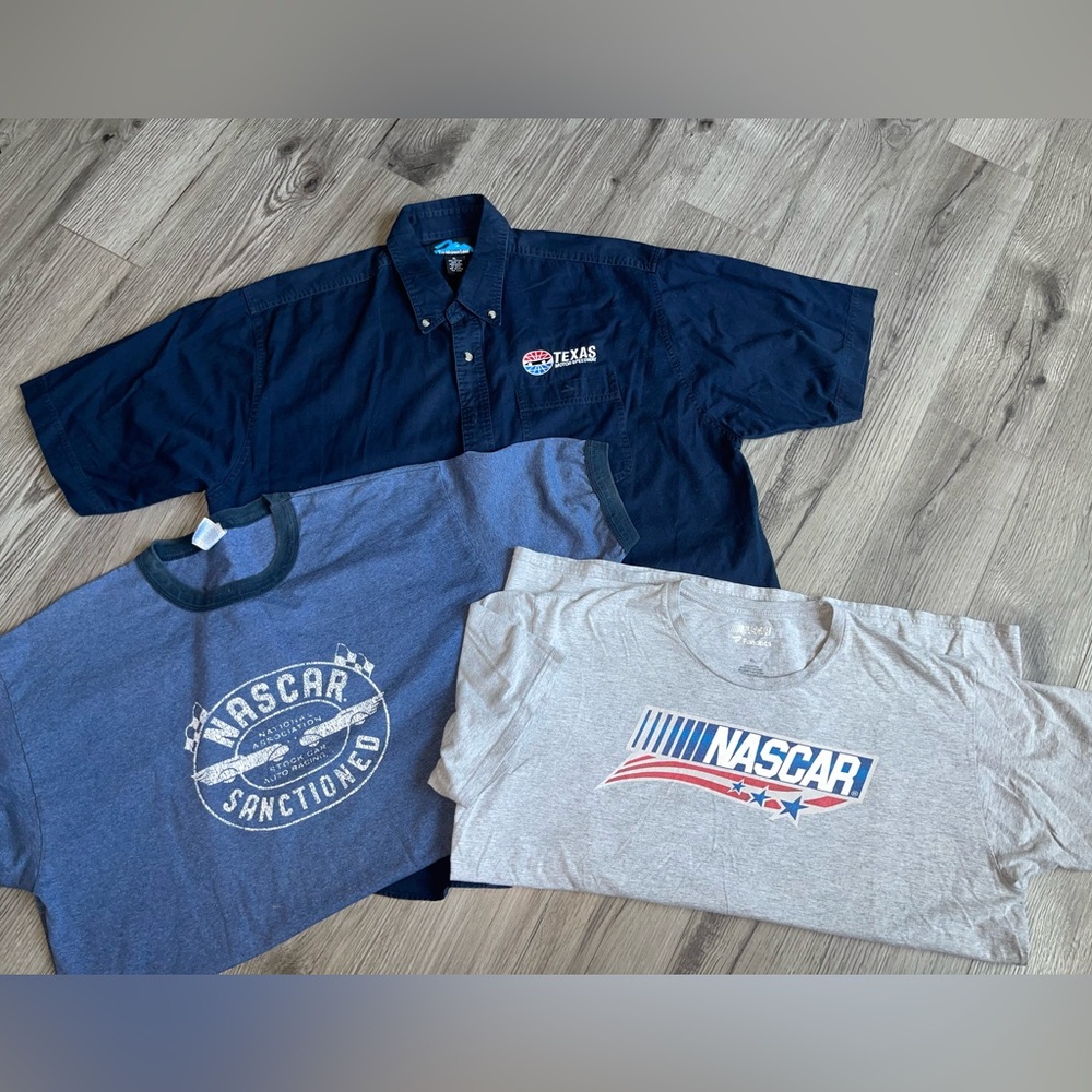 NASCAR & Texas Motor‎ Speedway Shirt Bundle Mens Size XL